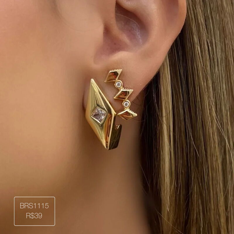 Brinco Ear Cuff Baby Allure Dourado
